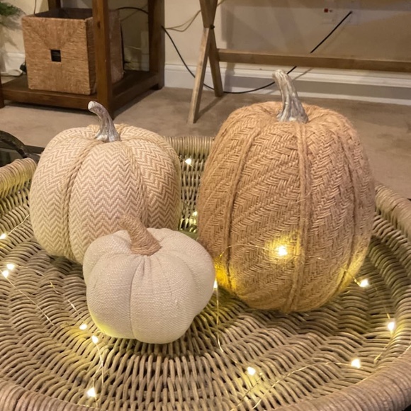Threshold Neutral Pumpkins for Fall Decor - Picture 1 of 1